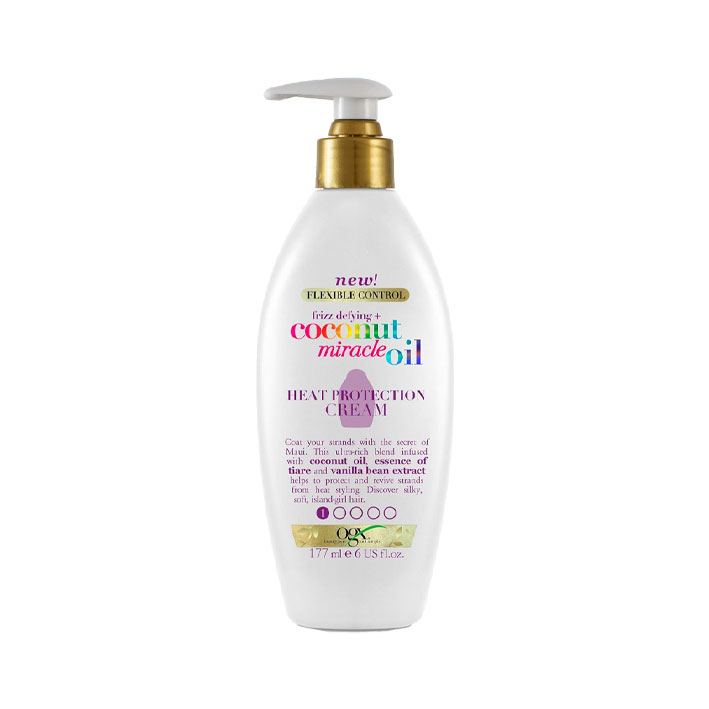 کرم محافظ حرارتی مو او جی ایکس Coconut Miracle Oil حجم ۱۷۷ میلی لیتر